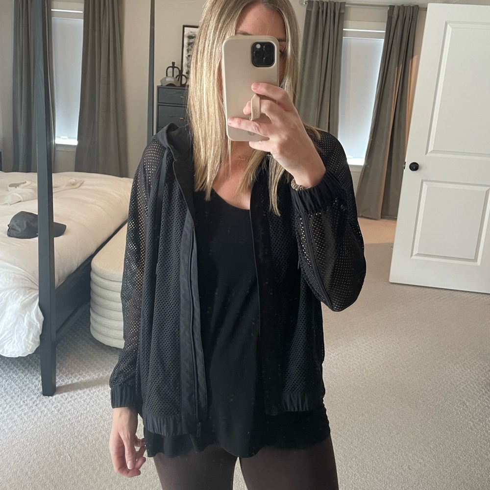 Lululemon Netted Zip up Jacket